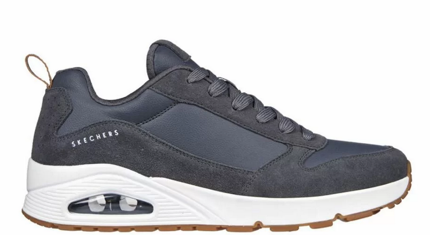 Skechers Uno sneaker heren Charcoal