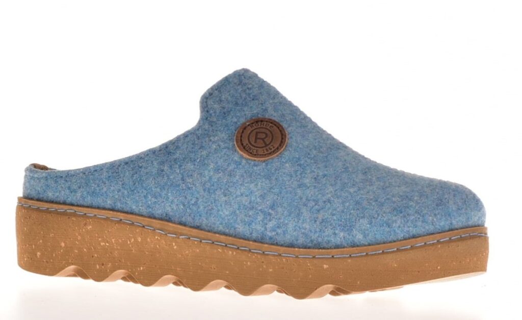 Rohde pantoffel dames blauw