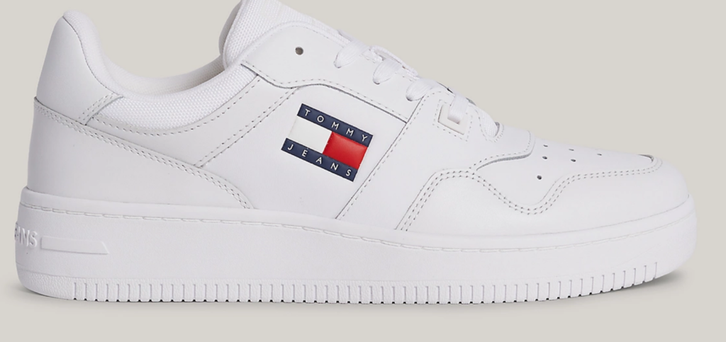 Tommy Hilfiger sneaker basket heren wit