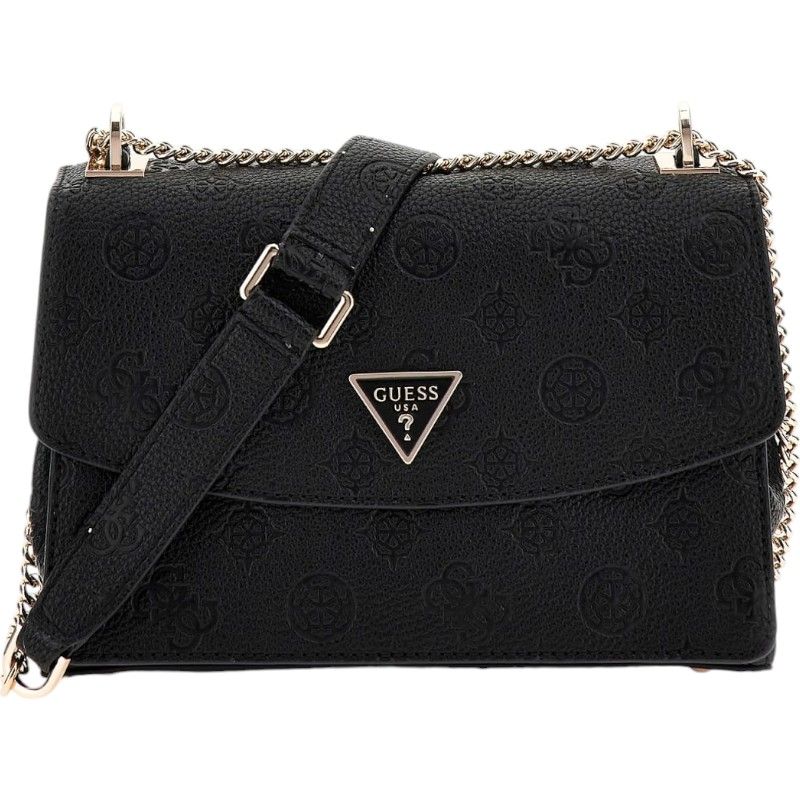 Guess Cresidia Convertible Crossbody Zwart