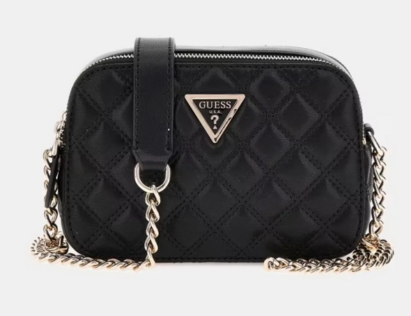 Guess Giully camera bag zwart