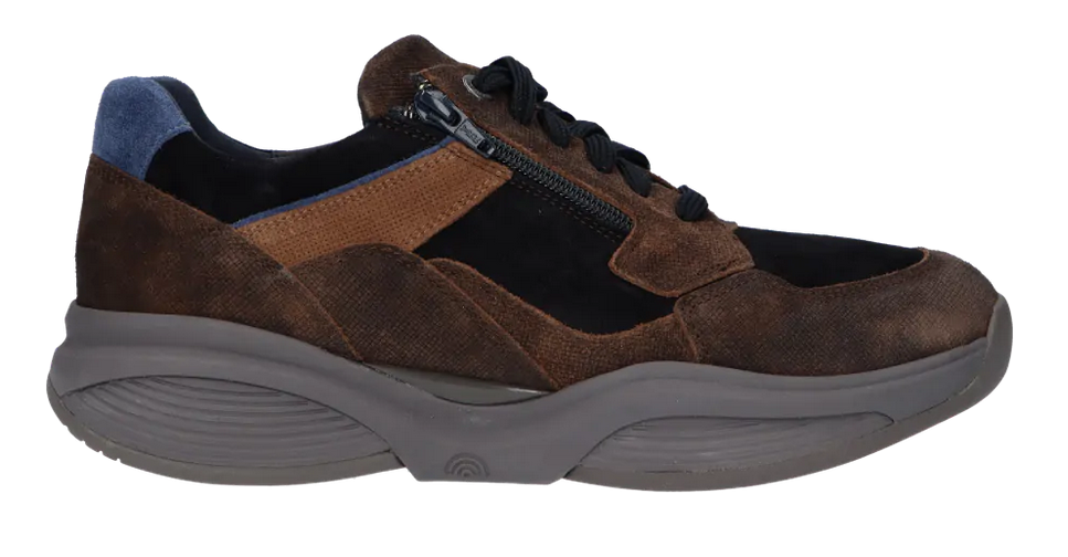 Xsensible sneaker heren Brown Combi