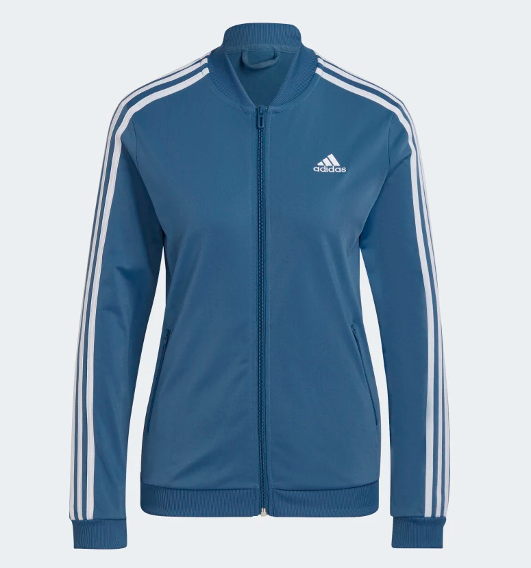 Adidas Essentials 3-Stripes Trainingsjas blauw