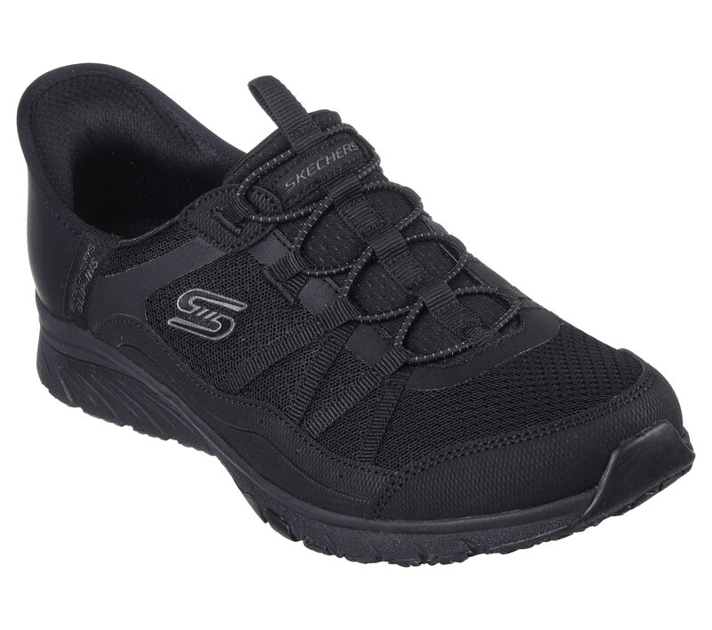 Skechers Slip-in sneaker Gratis Sport dames zwart