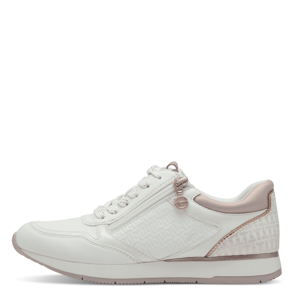 Tamaris sneaker dames Wit Rosé Goud