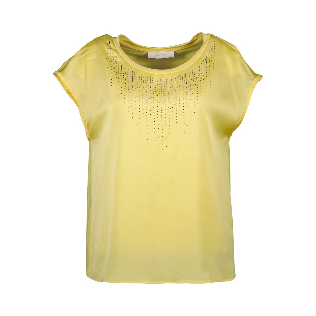 Amélie & Amélie Roy T-shirt licht geel