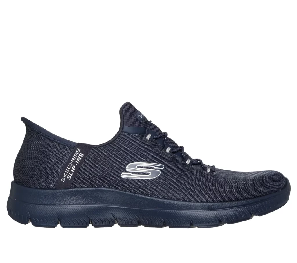 Skechers Slip-ins Classy Night sneaker dames zwart