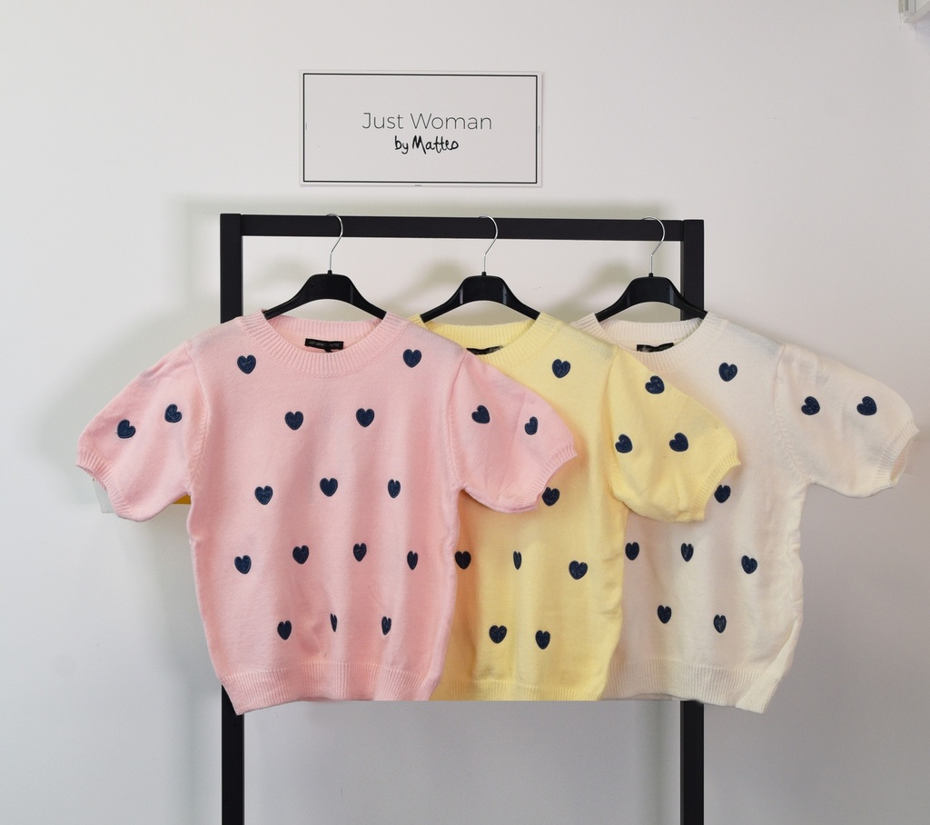 Just Woman by Matteo Gagliano korte mouwen off white