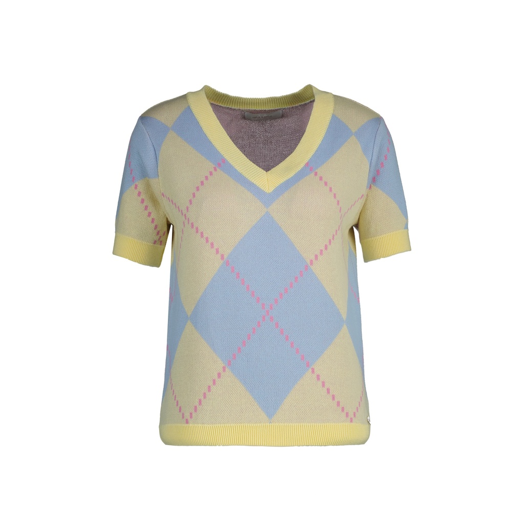 Amélie & Amélie Janneke trui korte mouw roze