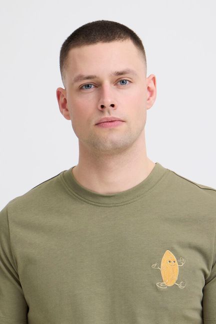 Blend BHSUN ISLAND EMB T-shirt white