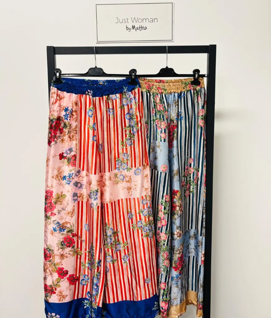 Just Woman by Matteo broek napoli blauw TU