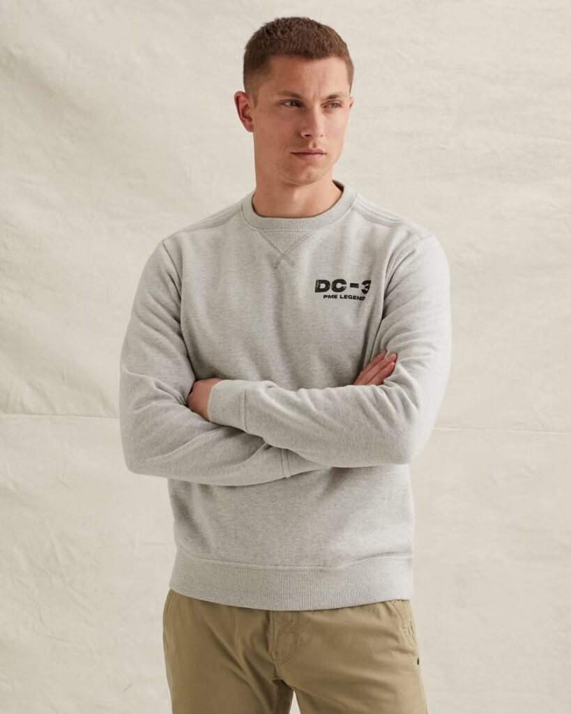 PME Legend Sweatshirt artwork grijs
