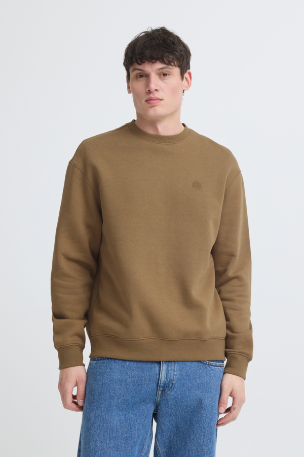 Blend Juste sweater kangeroe bruin