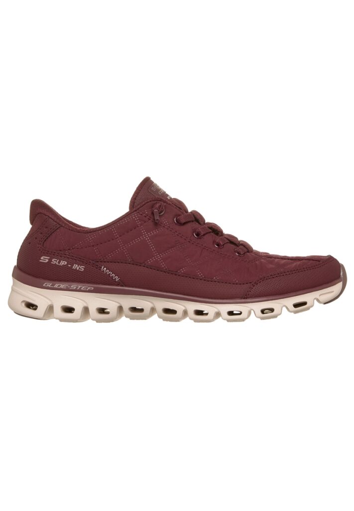 Skechers Dames Cozy Fit Sneaker Slip-ins bordeaux