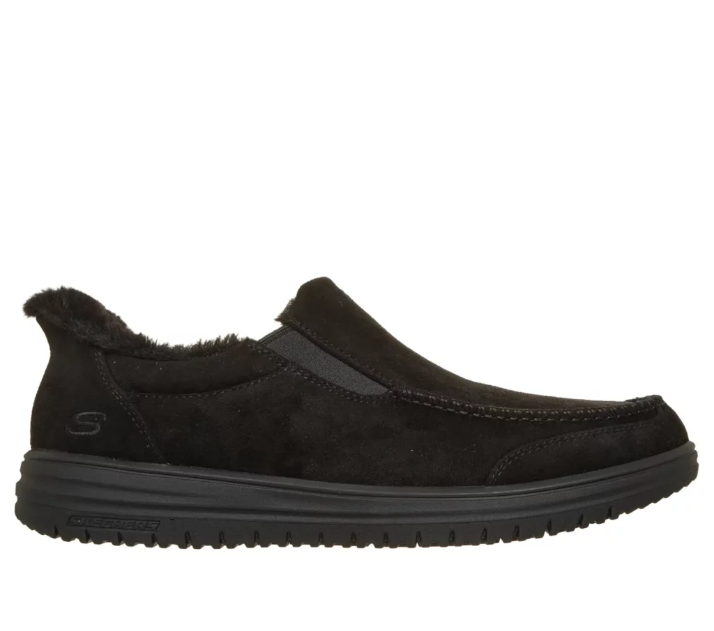 Skechers Slip-ins Relaxed Fit pantoffel heren zwart