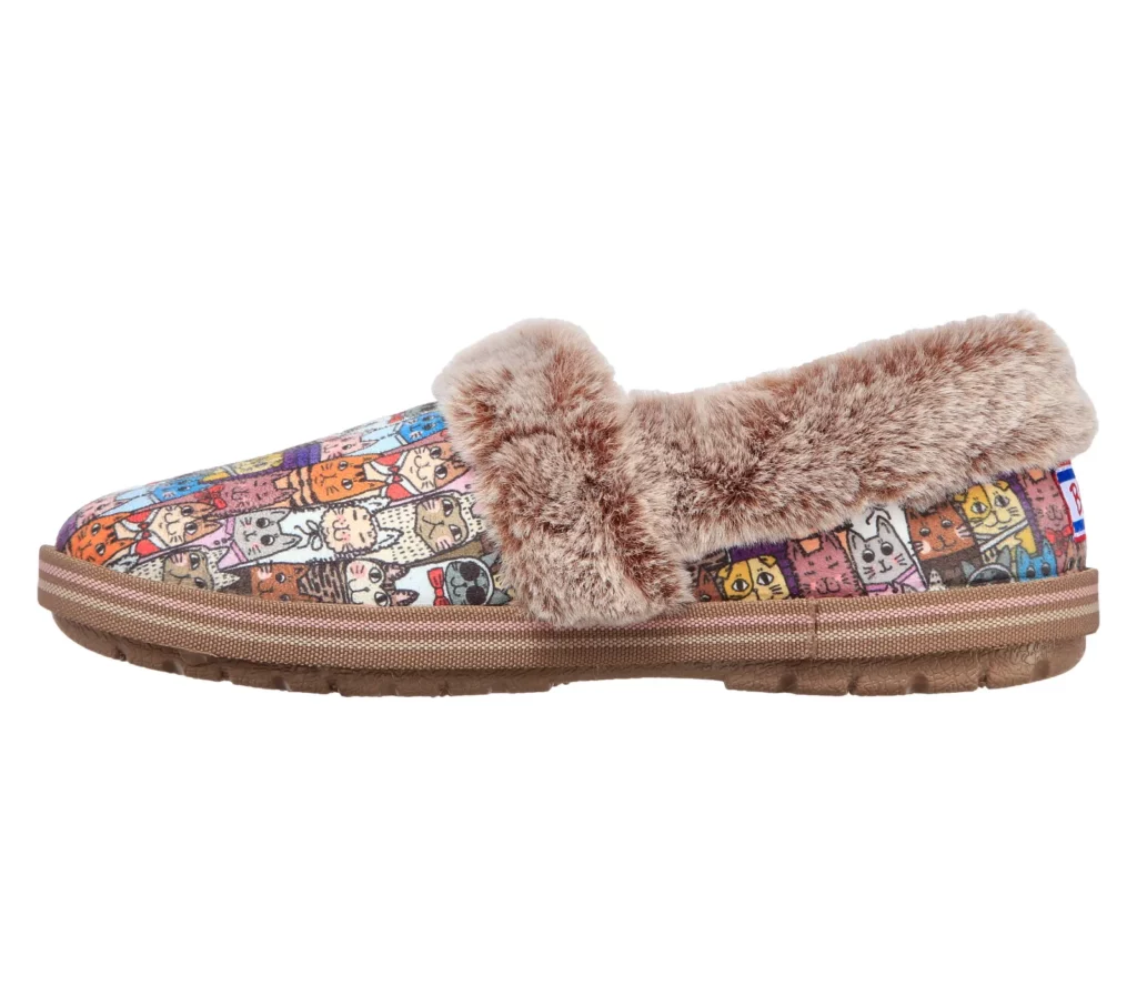 Skechers BOBS Too Cozy pantoffel dames Chic Cat