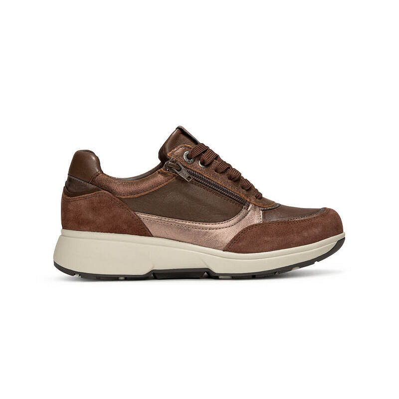 Xsensible Pristina sneaker dames bruin