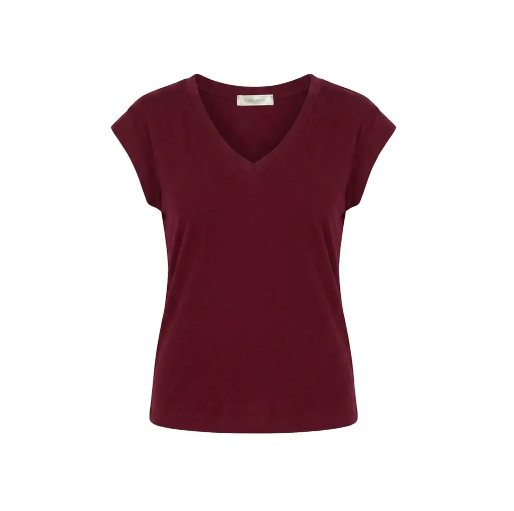 Amélie & Amélie Accra T-Shirt aubergine