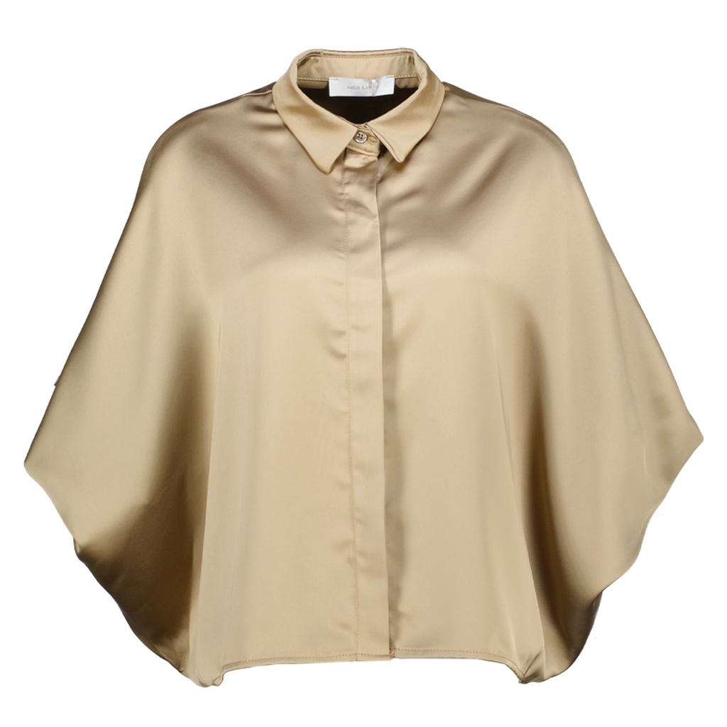 Amélie & Amélie Chatelet blouse camel