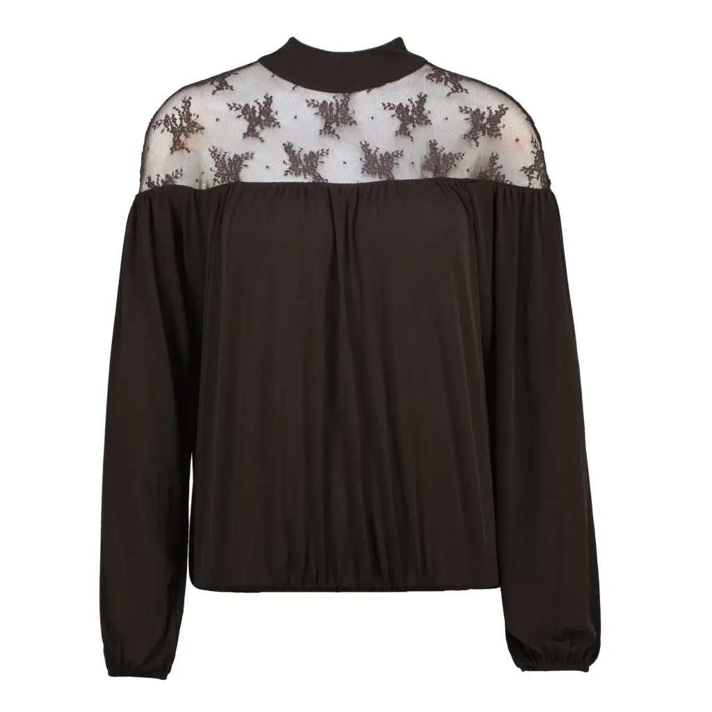Amélie & Amélie Louvain blouse choco
