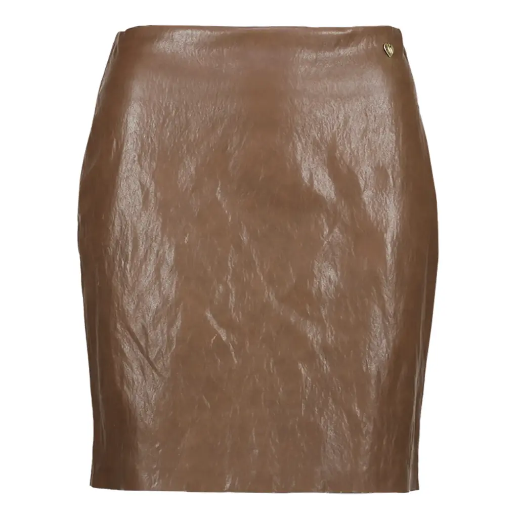 Amélie & Amélie Naples rok lederlook koffie