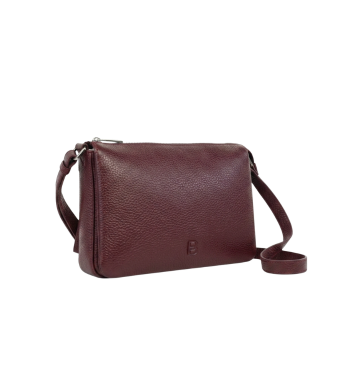 Belluga Eternity handtas leder bruin