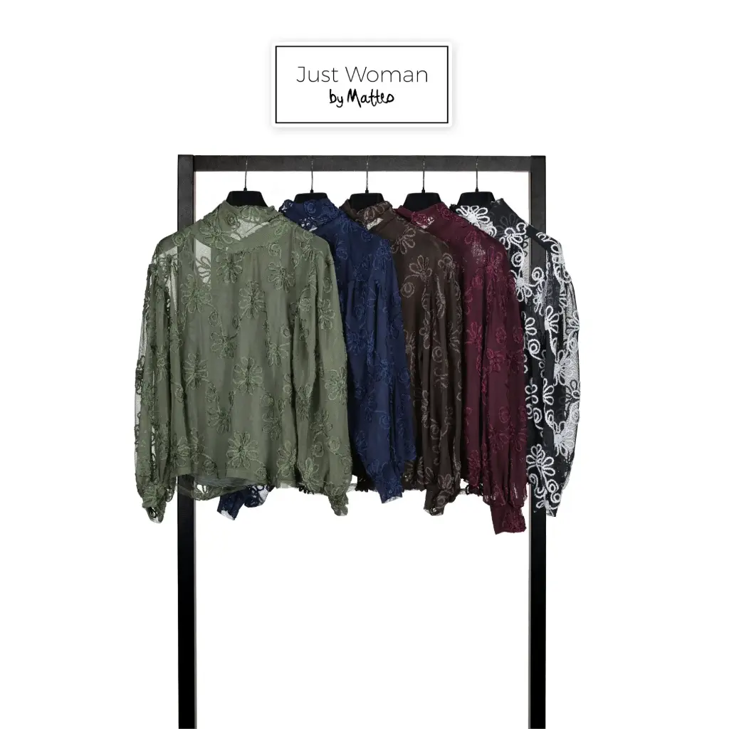 Just Woman by Matteo venera blouse wine
