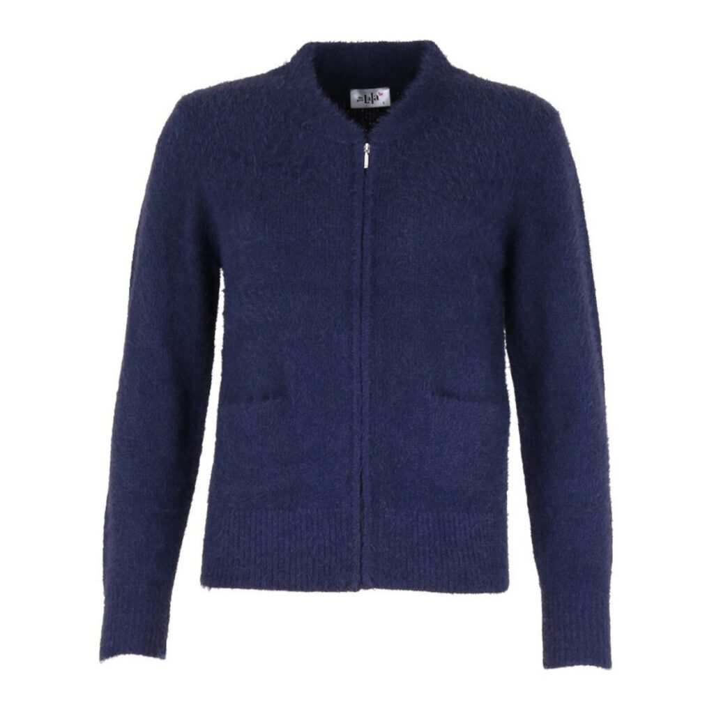 She Goes Lala Marianne gilet ronde hals navy