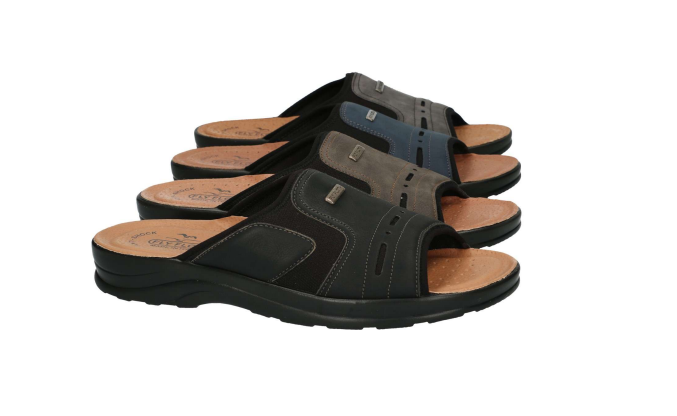Fly Flot slipper heren zwart